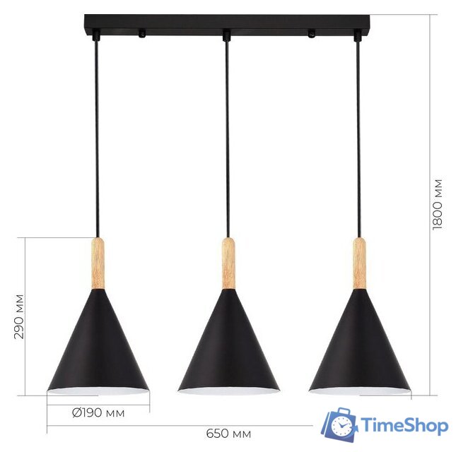 Подвесная люстра Evoluce SLE1255-403-03 - Изображение №5 — Интернет-магазин Time-Shop