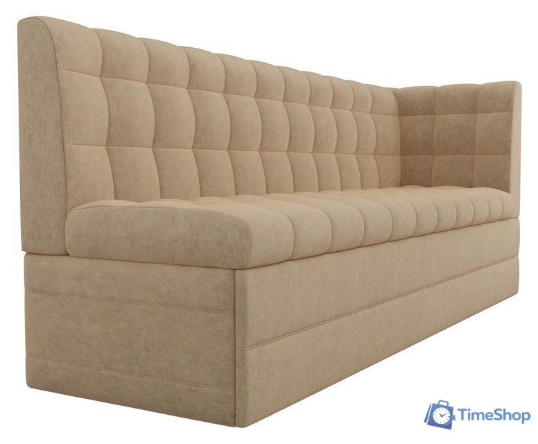 Угловой диван Лига диванов Бриз 100378 (бежевый) - Изображение №3 — Интернет-магазин Time-Shop