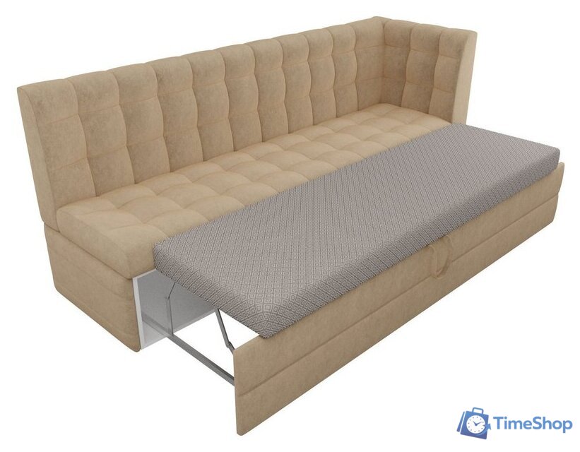 Угловой диван Лига диванов Бриз 100378 (бежевый) - Изображение №5 — Интернет-магазин Time-Shop