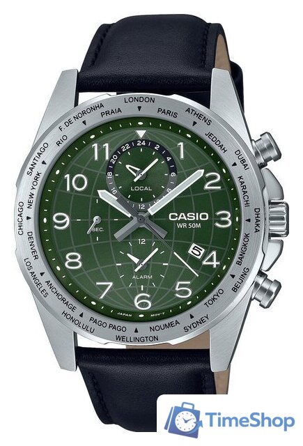 Наручные часы Casio MTP-W500L-3A - Изображение №1 — Интернет-магазин Time-Shop