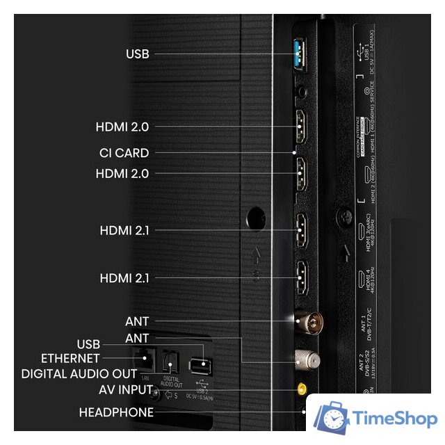 MiniLED телевизор Hisense 55U8KQ - Изображение №5 — Интернет-магазин Time-Shop