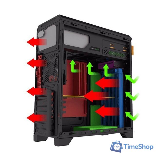 Корпус GameMax G561-FRGB - Изображение №14 — Интернет-магазин Time-Shop