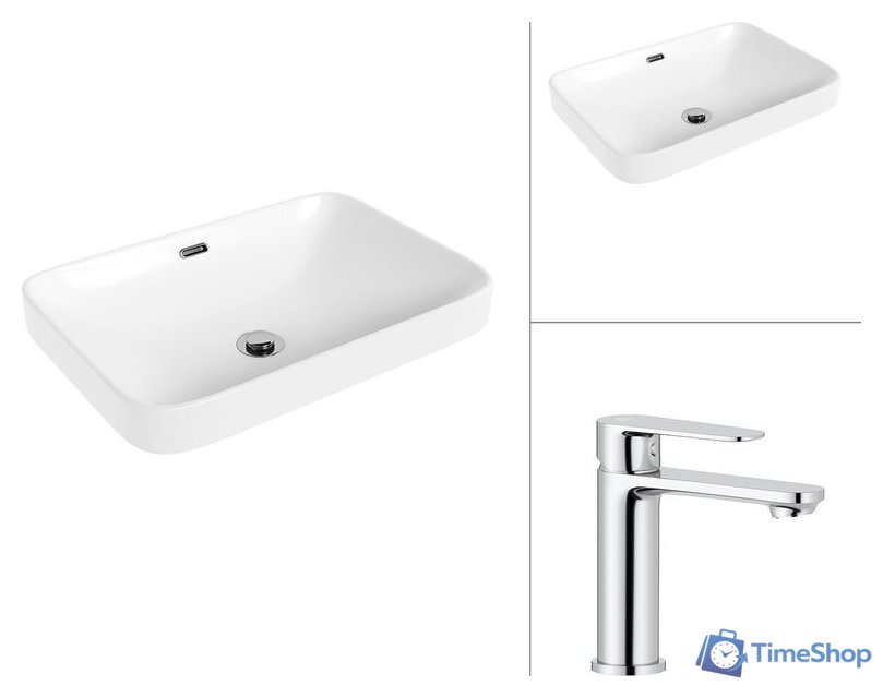 Умывальник Lauter 21441A + Moon 21СK691C - Изображение №1 — Интернет-магазин Time-Shop