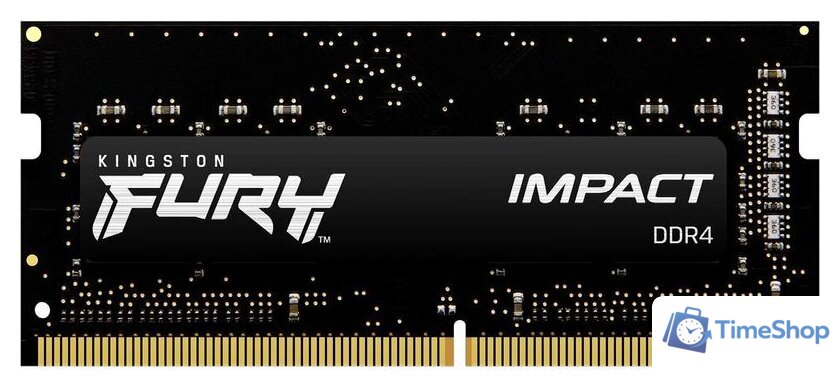 Оперативная память Kingston FURY Impact 2x8GB DDR4 SODIMM PC4-25600 KF432S20IBK2/16 - Изображение №3 — Интернет-магазин Time-Shop