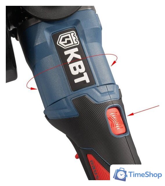 Угловая шлифмашина КВТ GB-20-125R (с 2-мя АКБ, кейс) - Изображение №9 — Интернет-магазин Time-Shop