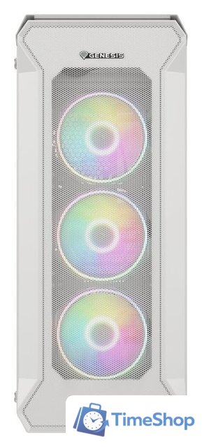 Корпус Genesis Irid 505 V2 ARGB White NPC-1872 - Изображение №3 — Интернет-магазин Time-Shop