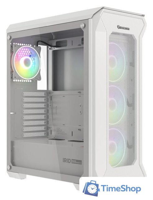 Корпус Genesis Irid 505 V2 ARGB White NPC-1872 - Изображение №1 — Интернет-магазин Time-Shop