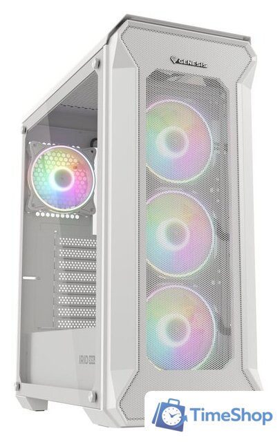 Корпус Genesis Irid 505 V2 ARGB White NPC-1872 - Изображение №10 — Интернет-магазин Time-Shop