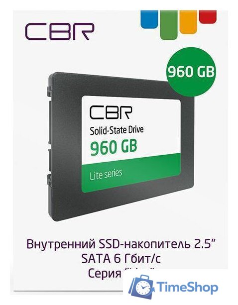 SSD CBR Lite 960GB SSD-960GB-2.5-LT22 - Изображение №3 — Интернет-магазин Time-Shop