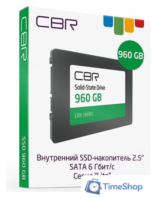 SSD CBR Lite 960GB SSD-960GB-2.5-LT22 - Изображение №4 — Интернет-магазин Time-Shop