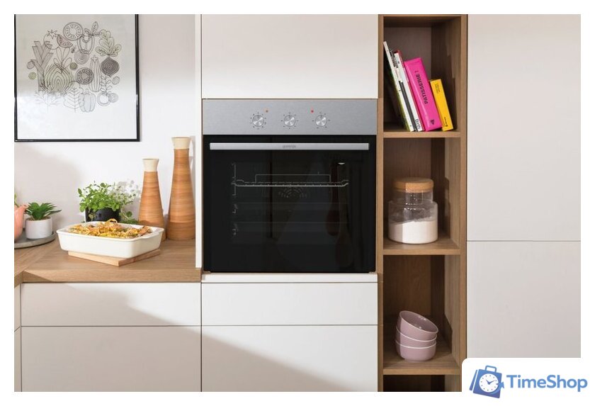 Электрический духовой шкаф Gorenje BO6727E03NX - Изображение №10 — Интернет-магазин Time-Shop