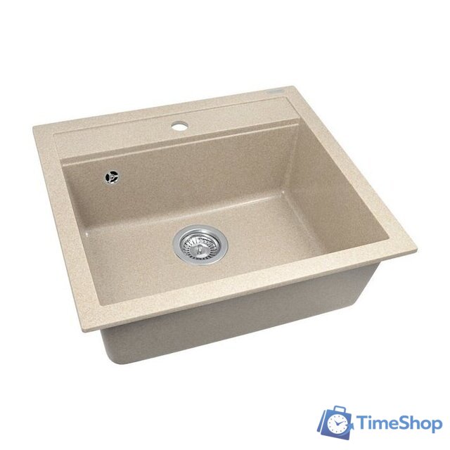 Кухонная мойка Aquasanita Quadro SQQ100W (beige 110) - Изображение №1 — Интернет-магазин Time-Shop