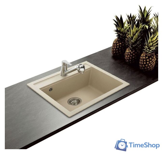 Кухонная мойка Aquasanita Quadro SQQ100W (beige 110) - Изображение №11 — Интернет-магазин Time-Shop