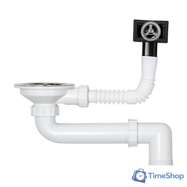 Кухонная мойка Aquasanita Quadro SQQ100W (beige 110) - Изображение №5 — Интернет-магазин Time-Shop