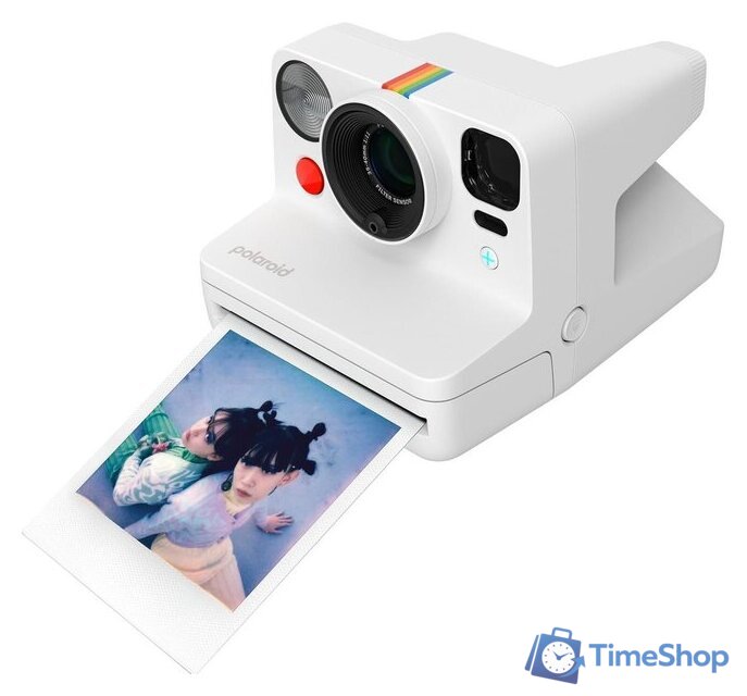 Фотоаппарат Polaroid Now+ Instant Camera Generation 3 (белый) - Изображение №2 — Интернет-магазин Time-Shop