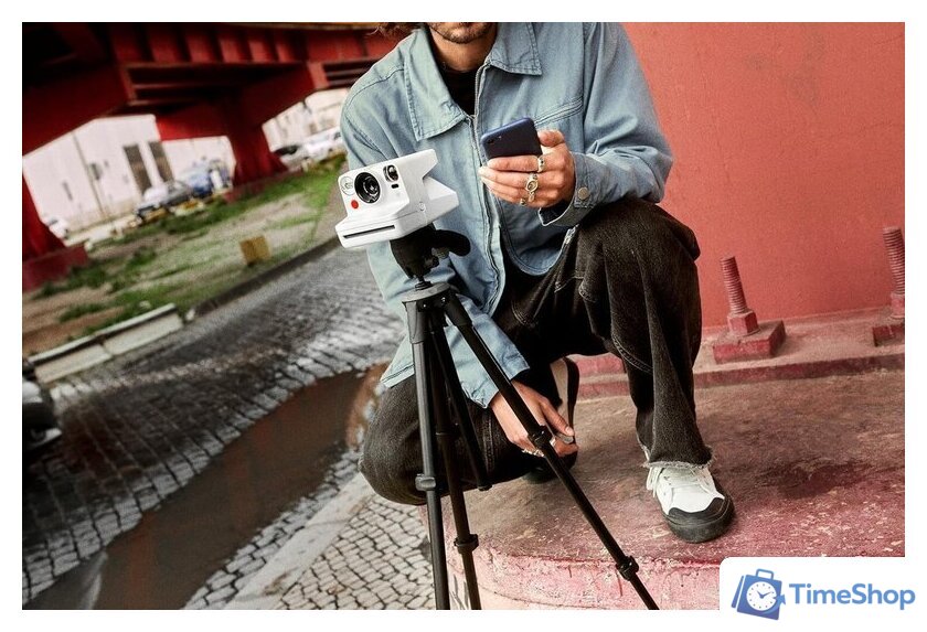 Фотоаппарат Polaroid Now+ Instant Camera Generation 3 (белый) - Изображение №4 — Интернет-магазин Time-Shop