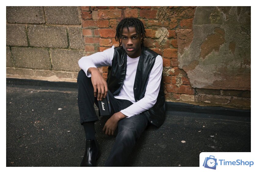 Беспроводная колонка Marshall Emberton (кремовый) - Изображение №3 — Интернет-магазин Time-Shop