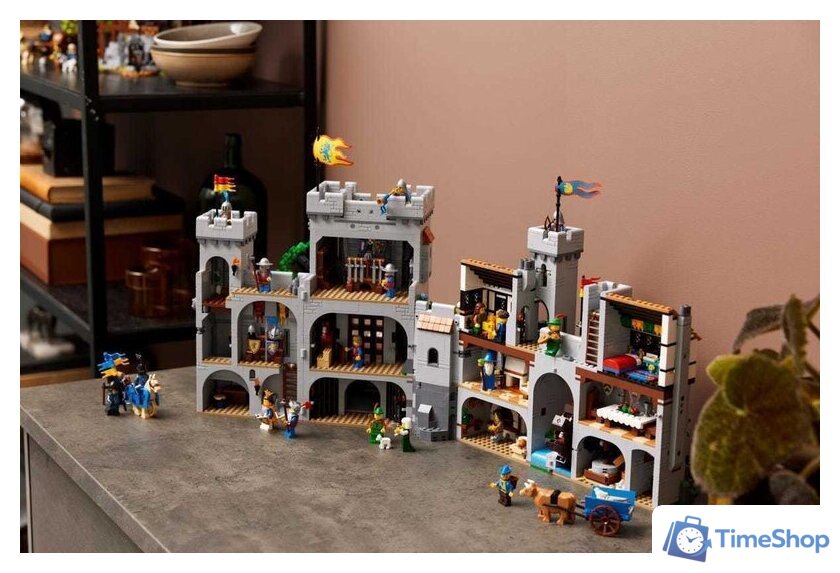 Конструктор LEGO Icons 10305 Замок Львиных рыцарей - Изображение №4 — Интернет-магазин Time-Shop