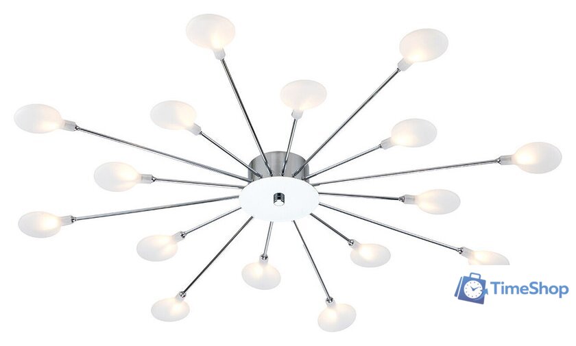 Припотолочная люстра Escada Starfall 2109/16 G4*3W Chrome - Изображение №1 — Интернет-магазин Time-Shop