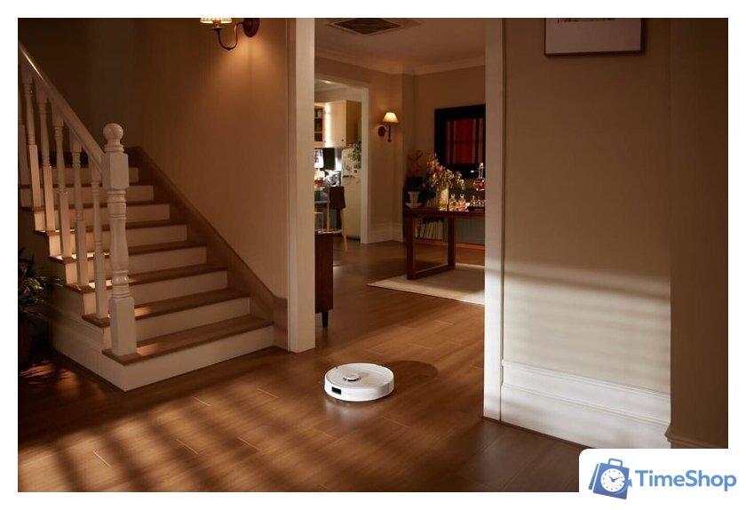 Робот-пылесос Roborock Qrevo 5AE (евровилка, с английской озвучкой, белый) - Изображение №25 — Интернет-магазин Time-Shop