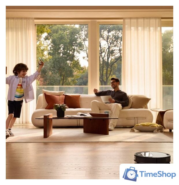 Робот-пылесос Roborock Qrevo 5AE (евровилка, с английской озвучкой, белый) - Изображение №17 — Интернет-магазин Time-Shop