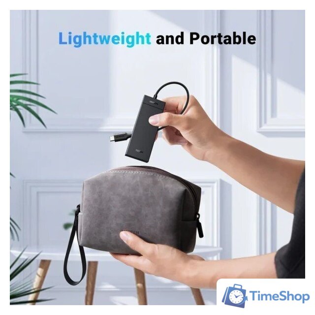 USB-хаб Ugreen CM806 35583 - Изображение №5 — Интернет-магазин Time-Shop