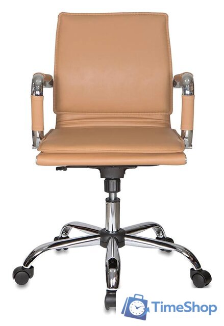 Офисное кресло Бюрократ CH-993-Low/Camel (бежевый) - Изображение №2 — Интернет-магазин Time-Shop