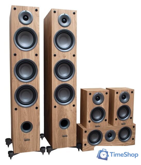 Комплект акустики Taga Harmony TAV 5.0: TAV-507F + C + S (дуб) - Изображение №1 — Интернет-магазин Time-Shop