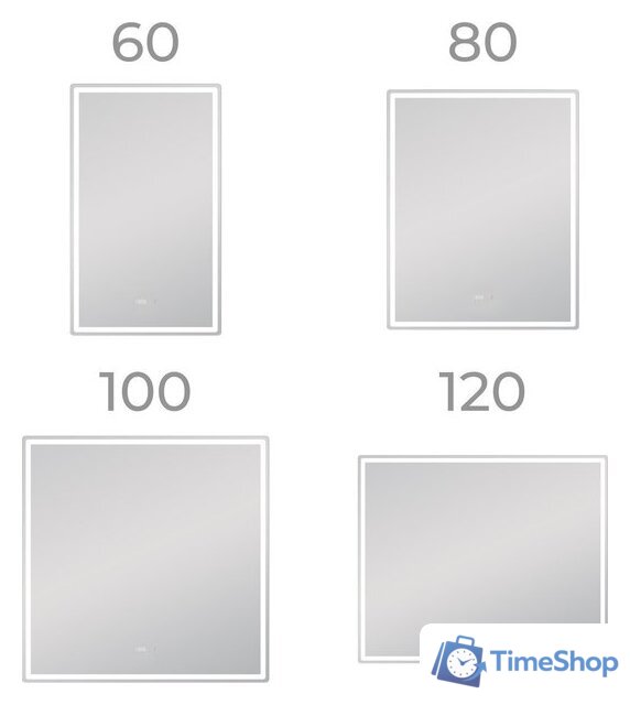  Vigo Зеркало Roberta Luxe 600 - Изображение №9 — Интернет-магазин Time-Shop