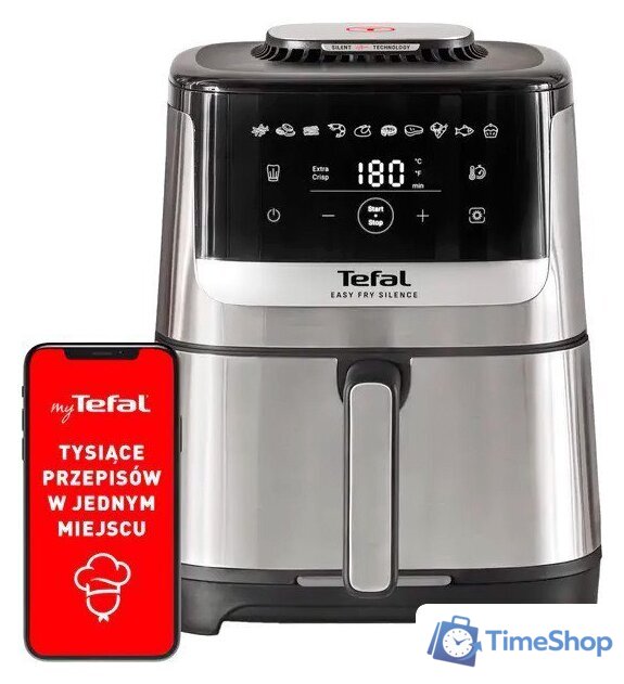 Аэрогриль (аэрофритюрница) Tefal EY552DE0 - Изображение №1 — Интернет-магазин Time-Shop