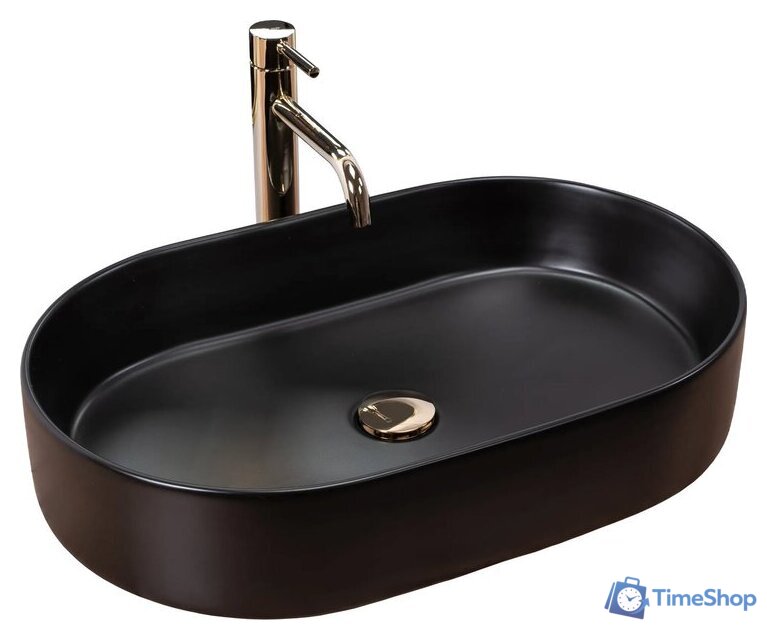 Умывальник Rea Nadia 60 Black Matt REA-U1062 - Изображение №1 — Интернет-магазин Time-Shop