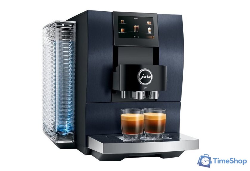 Кофемашина JURA Z10 Aluminium Midnight Blue EA 15655 - Изображение №3 — Интернет-магазин Time-Shop