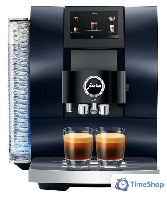 Кофемашина JURA Z10 Aluminium Midnight Blue EA 15655 - Изображение №1 — Интернет-магазин Time-Shop
