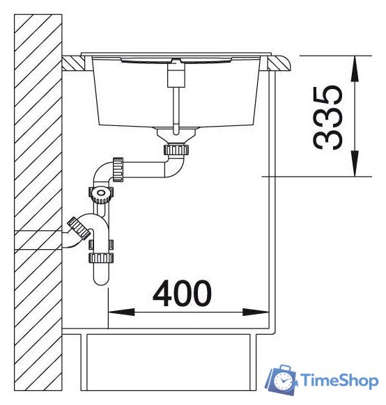 Кухонная мойка Blanco Metra XL 6 S 515143 (кофе) - Изображение №6 — Интернет-магазин Time-Shop