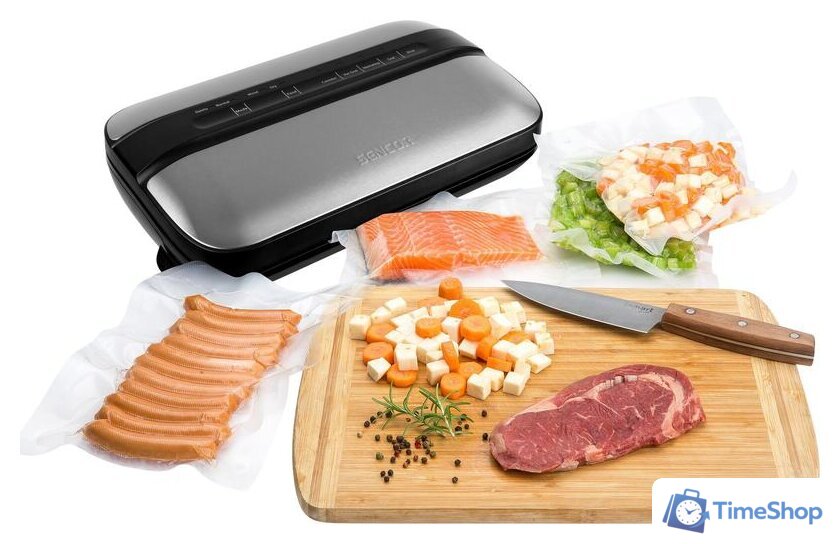 Бескамерный вакуумный упаковщик Sencor SVS 4010SS - Изображение №9 — Интернет-магазин Time-Shop