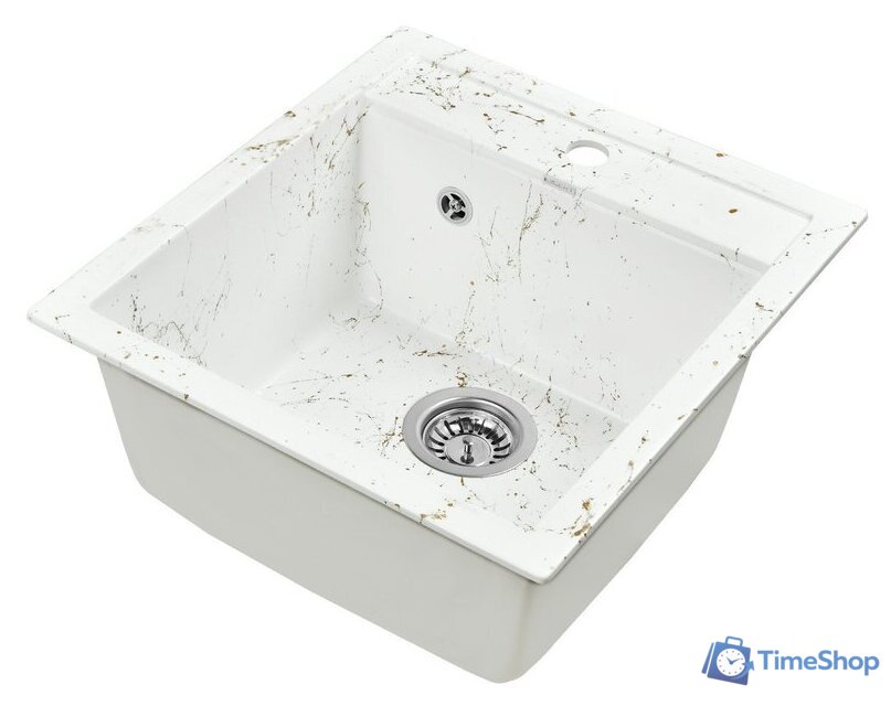 Кухонная мойка Wisent WA45-13 (с сифоном GER013) - Изображение №2 — Интернет-магазин Time-Shop
