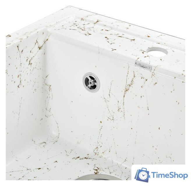 Кухонная мойка Wisent WA45-13 (с сифоном GER013) - Изображение №4 — Интернет-магазин Time-Shop