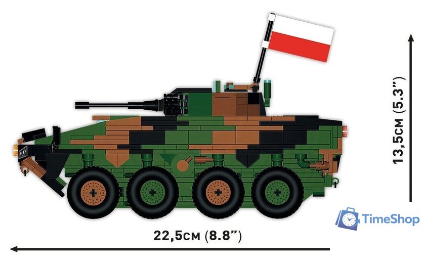 Конструктор Cobi Armed Forces KTO Rosomak - Изображение №9 — Интернет-магазин Time-Shop