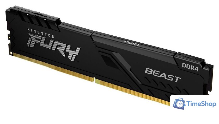 Оперативная память Kingston FURY Beast 4x16GB DDR4 PC4-25600 KF432C16BB1K4/64 - Изображение №2 — Интернет-магазин Time-Shop