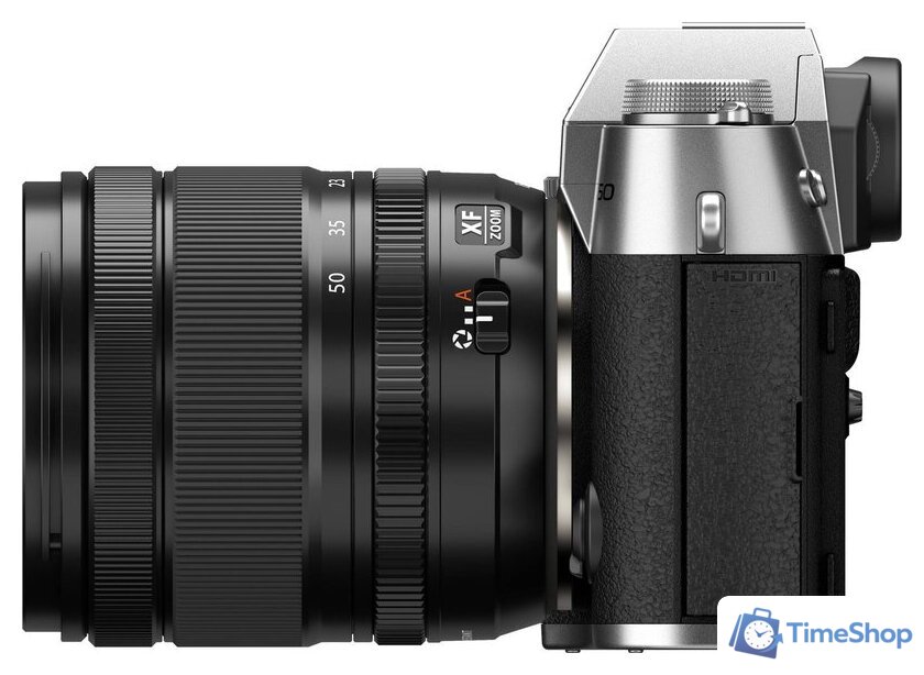 Беззеркальный фотоаппарат Fujifilm X-T50 Kit 16-50mm (серебристый) - Изображение №5 — Интернет-магазин Time-Shop