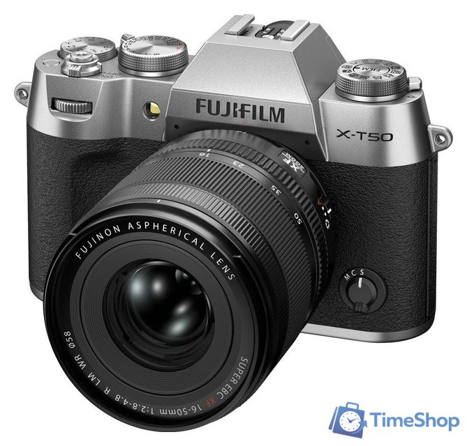 Беззеркальный фотоаппарат Fujifilm X-T50 Kit 16-50mm (серебристый) - Изображение №13 — Интернет-магазин Time-Shop