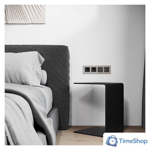 Рамка Werkel Senso W0043117 (дымчатый/стекло Soft-Touch) - Изображение №3 — Интернет-магазин Time-Shop