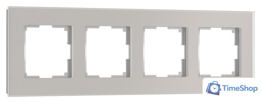 Рамка Werkel Senso W0043117 (дымчатый/стекло Soft-Touch) - Изображение №1 — Интернет-магазин Time-Shop