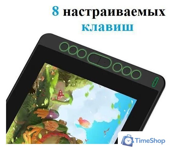 Графический монитор Huion Kamvas 12 (черный) - Изображение №5 — Интернет-магазин Time-Shop