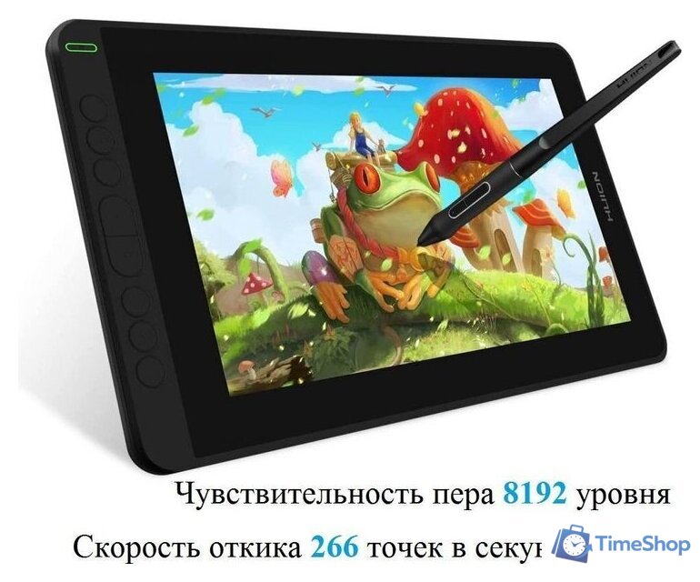 Графический монитор Huion Kamvas 12 (черный) - Изображение №6 — Интернет-магазин Time-Shop