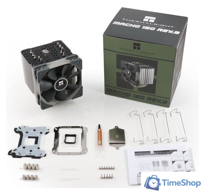 Кулер для процессора Thermalright Macho 120 Rev.B - Изображение №10 — Интернет-магазин Time-Shop