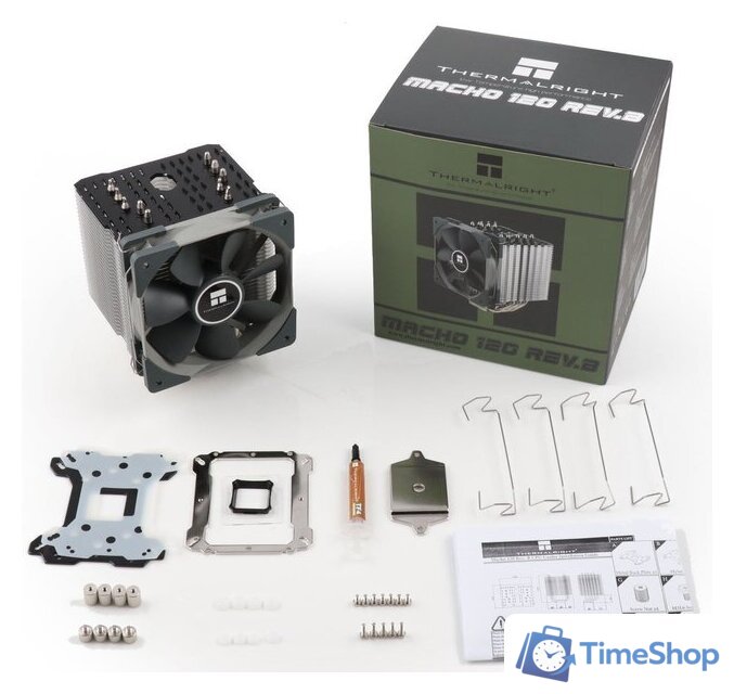 Кулер для процессора Thermalright Macho 120 Rev.B - Изображение №10 — Интернет-магазин Time-Shop