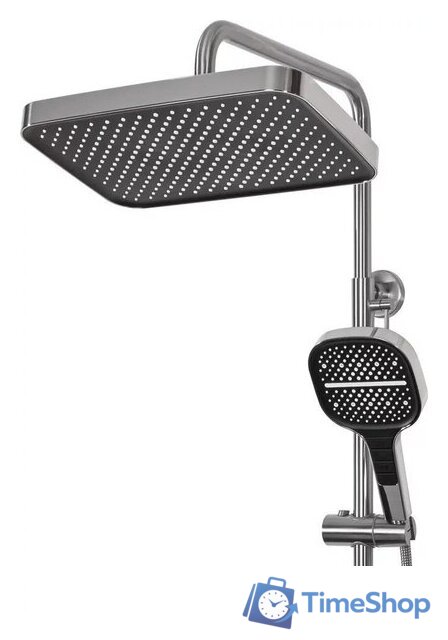 Душевая система  Hansberge H5049 (никель) - Изображение №2 — Интернет-магазин Time-Shop