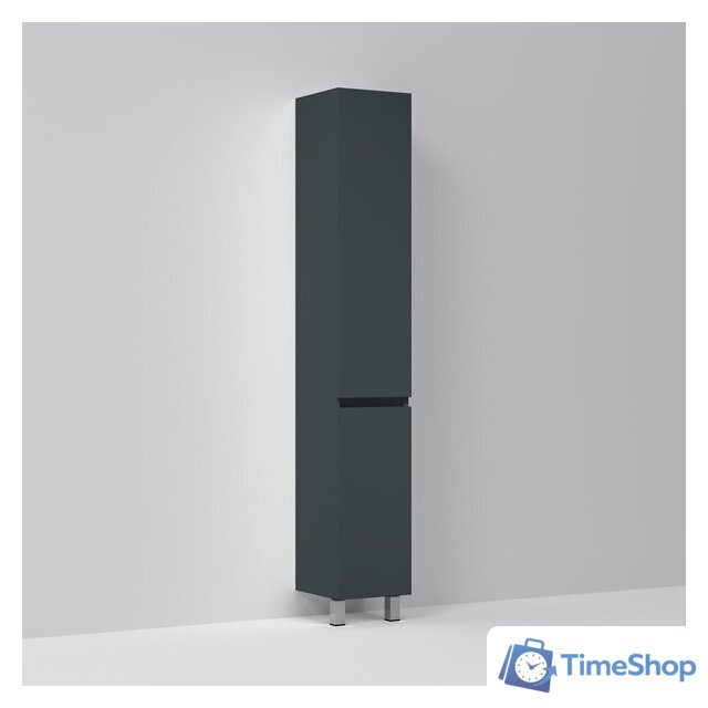  AM.PM Шкаф-пенал Gem S 30 M91CSR0306GM (правый, графит матовый) - Изображение №3 — Интернет-магазин Time-Shop