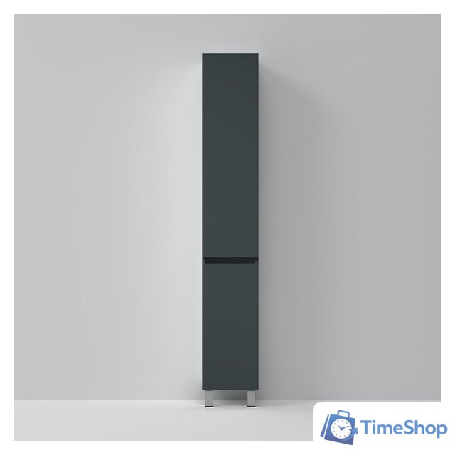  AM.PM Шкаф-пенал Gem S 30 M91CSR0306GM (правый, графит матовый) - Изображение №2 — Интернет-магазин Time-Shop